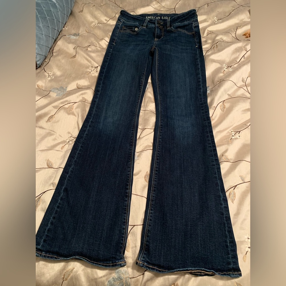 American Eagle Artist flare jeans
